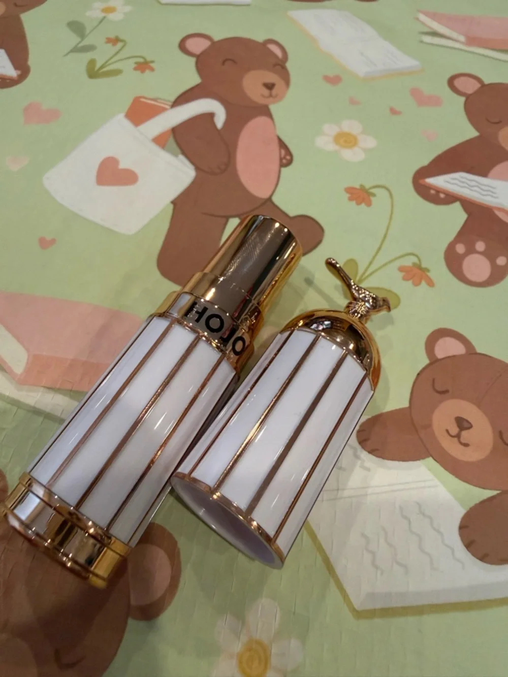 Red Lipstick in Birdcage Inspired Packaging